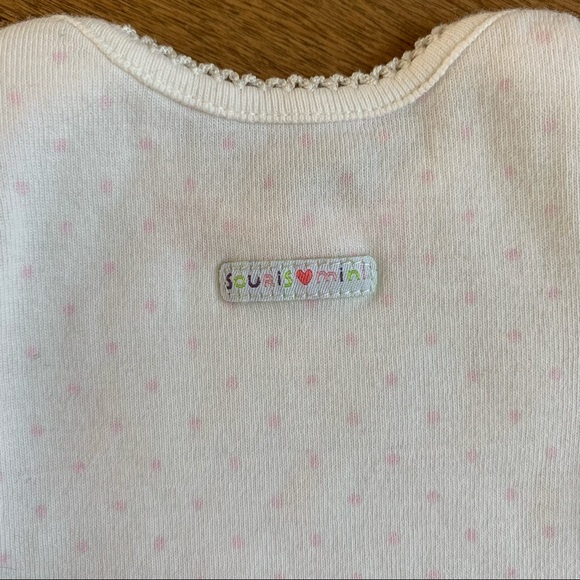 3/$10 SOURIS MINI Baby girl bodysuit 1m - Picture 5 of 5